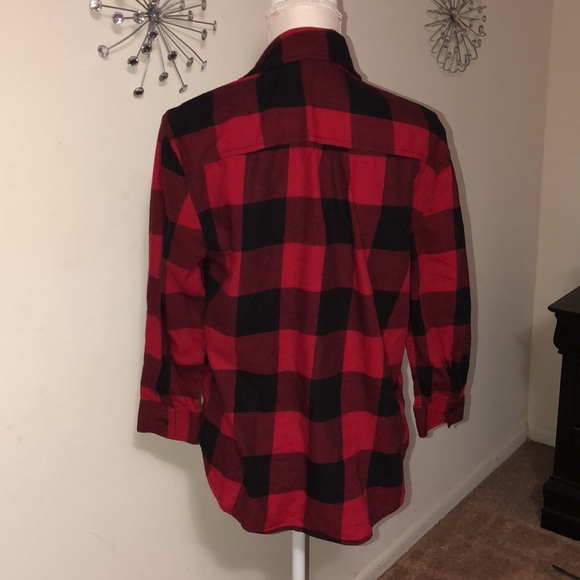 Plaid Girls Top - Picture 3 of 3